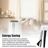 Flexible Aluminum Ducting Insulated Aluminum Foil Pipe Wrap for Heating Cooling Ventilation and Exhaust - Low Angle