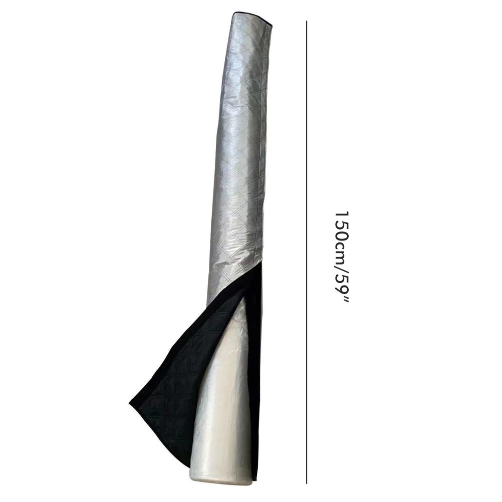 Flexible Aluminum Ducting Insulated Aluminum Foil Pipe Wrap for Heating Cooling Ventilation and Exhaust
