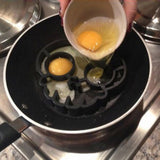 Funny Skeleton Head Fried Egg Mold Silicone Non Stick Egg Shaper Ring Creative Pancake Form Mold Maker - Extra Image