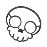 Funny Skeleton Head Fried Egg Mold Silicone Non Stick Egg Shaper Ring Creative Pancake Form Mold Maker - Extra Image