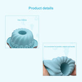 Double Ear Silicone Mousse Cake Mould High Temperature Resistant Cake Pan DIY Cake Baking Tool - Side View