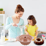 Double Ear Silicone Mousse Cake Mould High Temperature Resistant Cake Pan DIY Cake Baking Tool - Extra Image