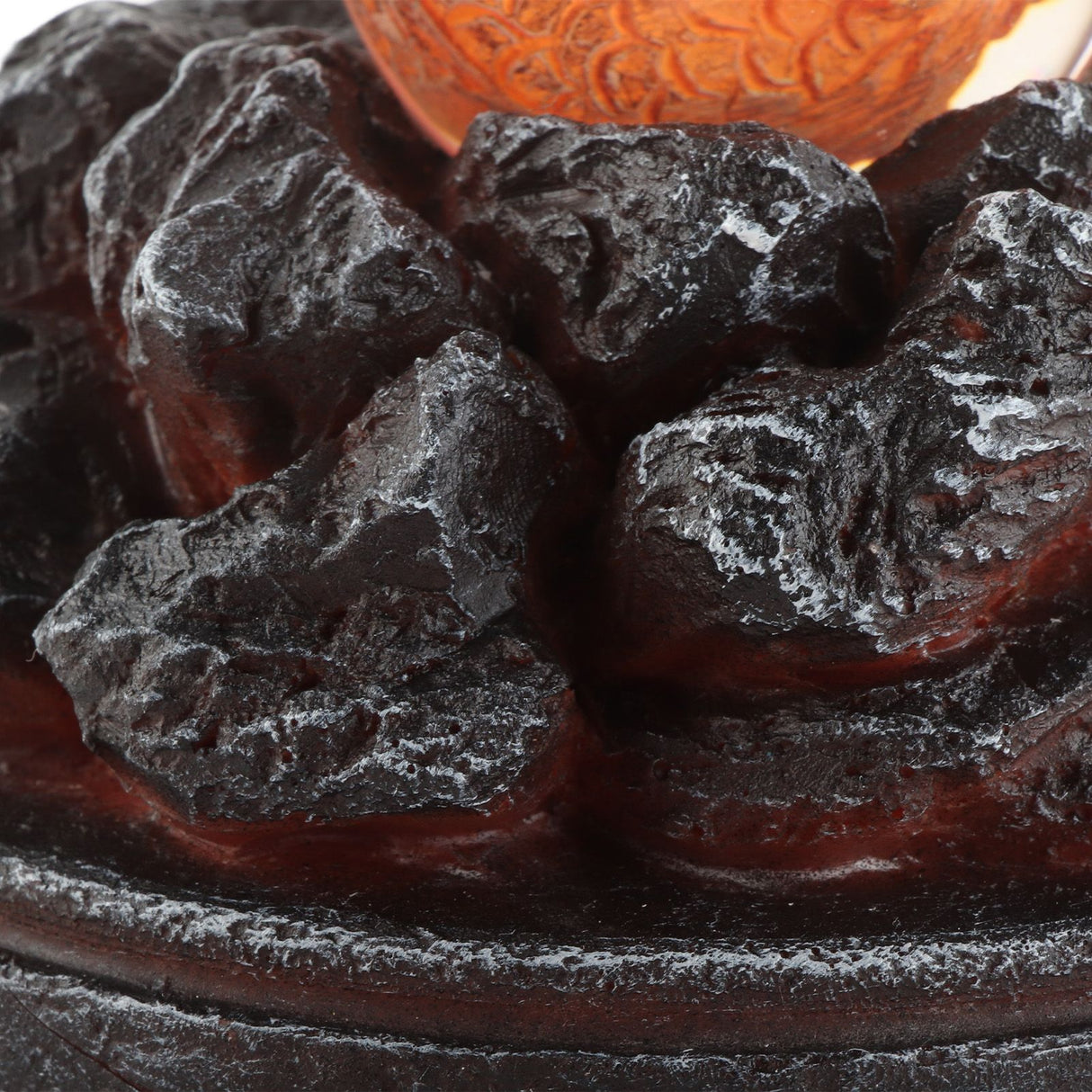 Saurs Dragon Eggs Glowing Resin Lava Saurs Egg Home Ornaments Collections