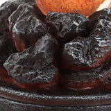 Saurs Dragon Eggs Glowing Resin Lava Saurs Egg Home Ornaments Collections
