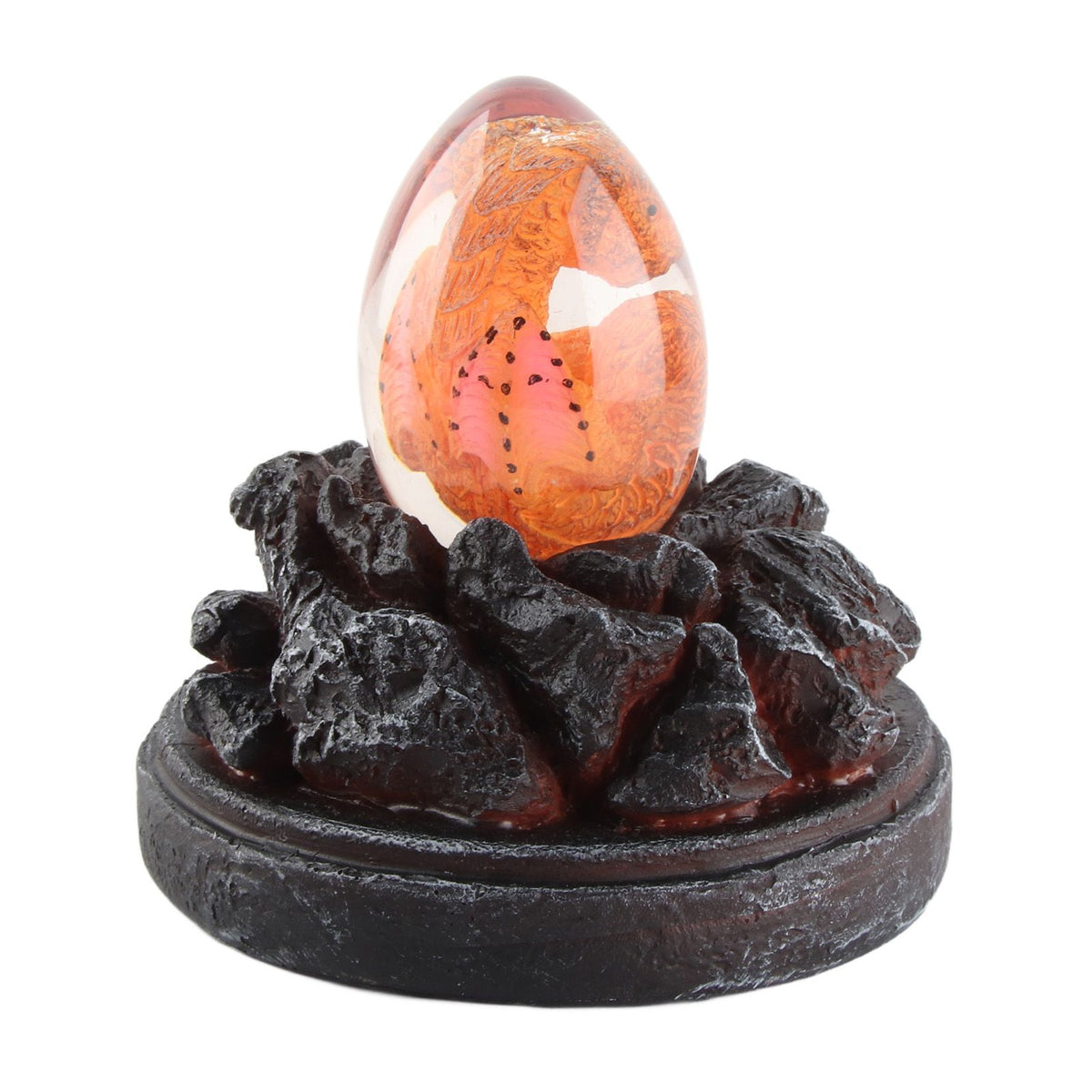 Saurs Dragon Eggs Glowing Resin Lava Saurs Egg Home Ornaments Collections