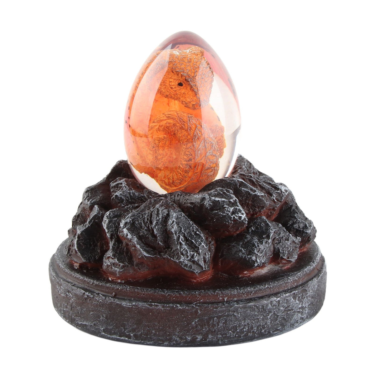 Saurs Dragon Eggs Glowing Resin Lava Saurs Egg Home Ornaments Collections