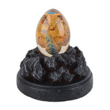 Glowing Resin Saurs Egg Home Ornaments Collections and Gifts for Friends - Low Angle