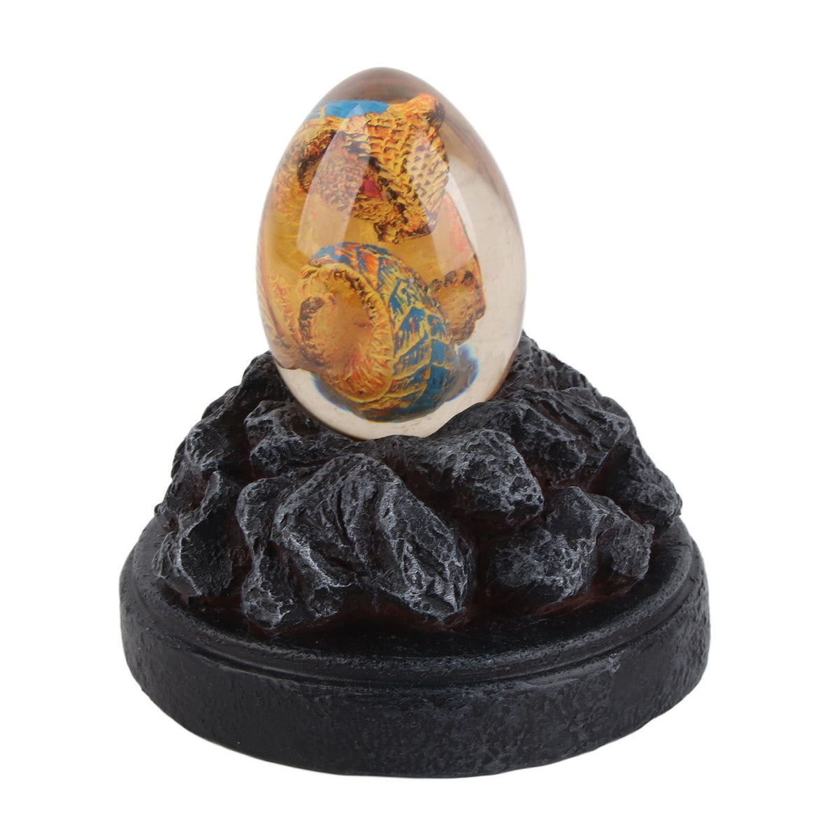 Glowing Resin Saurs Egg Home Ornaments Collections and Gifts for Friends
