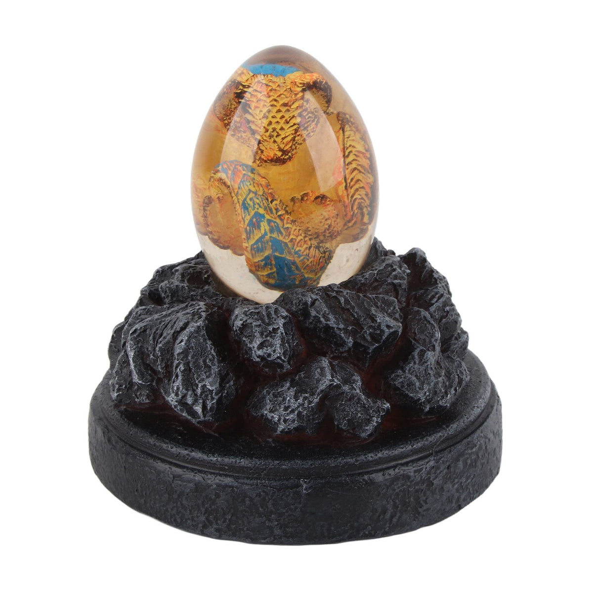 Glowing Resin Saurs Egg Home Ornaments Collections and Gifts for Friends