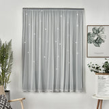 1x2m Self Adhesive Portable Blackout Curtains Easy to Install Bedroom Window