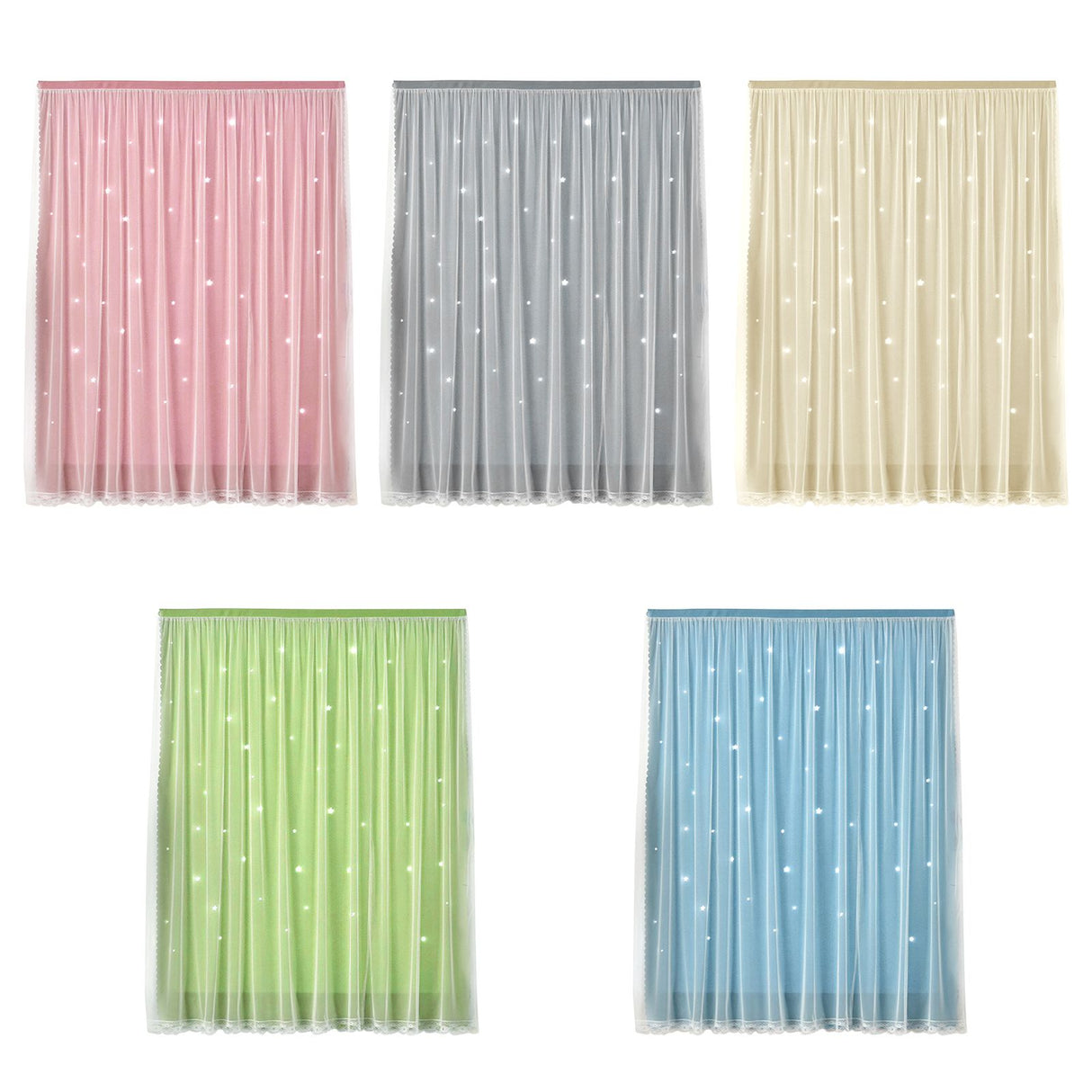 0.7x1.0M Self Adhesive Portable Blackout Curtains Easy to Install Bedroom Window