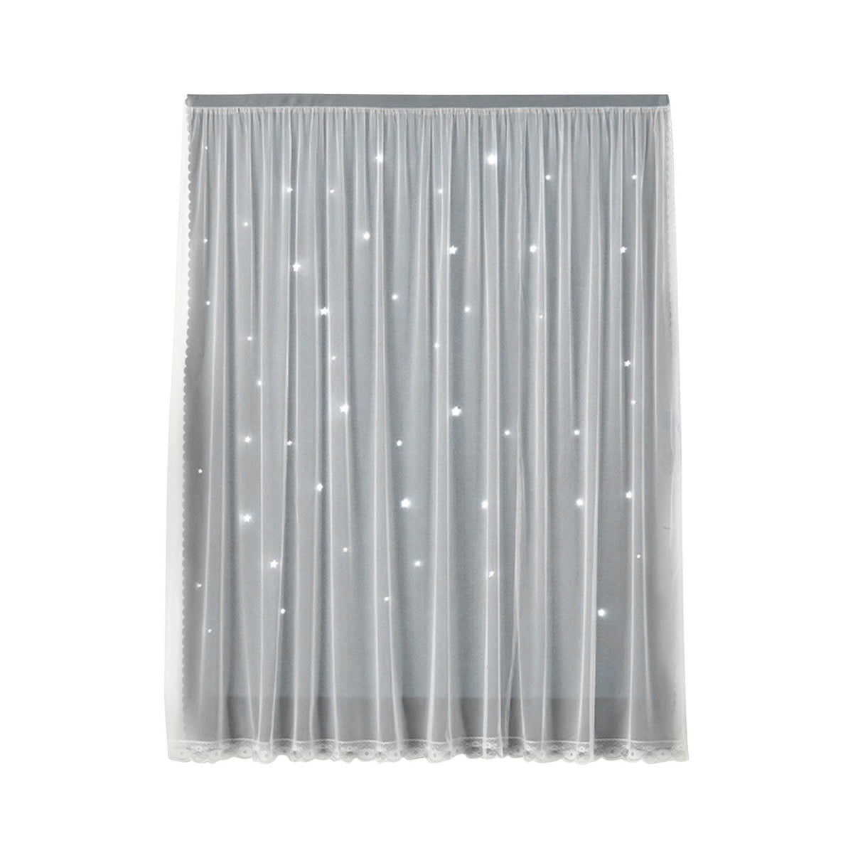 1x1.5m Self Adhesive Portable Blackout Curtains Easy to Install Bedroom Window