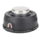 Trimmer Head Aluminum Plastic Internal Thread M10 X 1.25 Lawn Mower Accessories Fit for Brush Cutter Garden Agriculture Type 1 - Top-Down View
