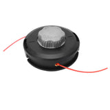 Trimmer Head Aluminum Plastic Internal Thread M10 X 1.25 Lawn Mower Accessories Fit for Brush Cutter Garden Agriculture Type 2 - Rear View