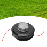 Trimmer Head Aluminum Plastic Internal Thread M10 X 1.25 Lawn Mower Accessories Fit for Brush Cutter Garden Agriculture Type 2 - Extra Image