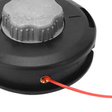 Trimmer Head Aluminum Plastic Internal Thread M10 X 1.25 Lawn Mower Accessories Fit for Brush Cutter Garden Agriculture Type 2