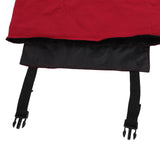 Gardening Apron Dark Red 210D PVC Waterproof Fabric Regulable Straps Lightweight Durable Outdoor Apron - Extra Image