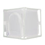 Insect Observation Cage PVC Mesh White Reusable Butterfly Habitat Breeding Incubator Box Reversed U Shaped
