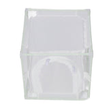 Insect Observation Cage PVC Mesh White Reusable Butterfly Habitat Breeding Incubator Box Reversed U Shaped - Extra Image