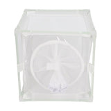 Insect Observation Cage PVC Mesh White Reusable Butterfly Habitat Breeding Incubator Box Sleeve Shaped