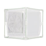 Insect Observation Cage PVC Mesh White Reusable Butterfly Habitat Breeding Incubator Box Sleeve Shaped