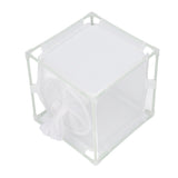 Insect Observation Cage PVC Mesh White Reusable Butterfly Habitat Breeding Incubator Box Sleeve Shaped - Low Angle