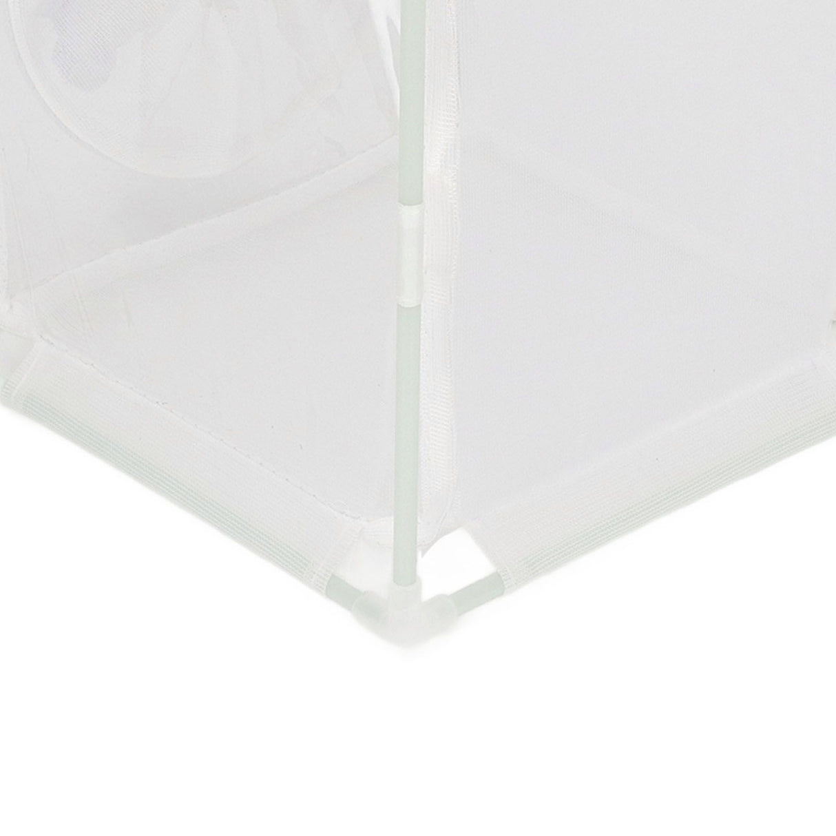 Insect Observation Cage PVC Mesh White Reusable Butterfly Habitat Breeding Incubator Box Sleeve Shaped