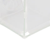Insect Observation Cage PVC Mesh White Reusable Butterfly Habitat Breeding Incubator Box Sleeve Shaped