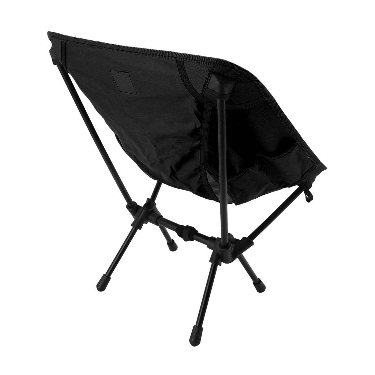 Outdoor Portable Folding Moon Chair Lightweight Leisure Camping Children Chair for Beach Fishing Sketch Black