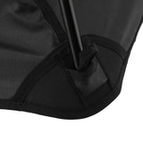 Outdoor Portable Folding Moon Chair Lightweight Leisure Camping Children Chair for Beach Fishing Sketch Black