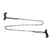 48in Hand Chain Saw Pocket Folding Survival Chain Saw Camping Logging Garden Pruning Tools 64 Links 21 Cutter - Front View