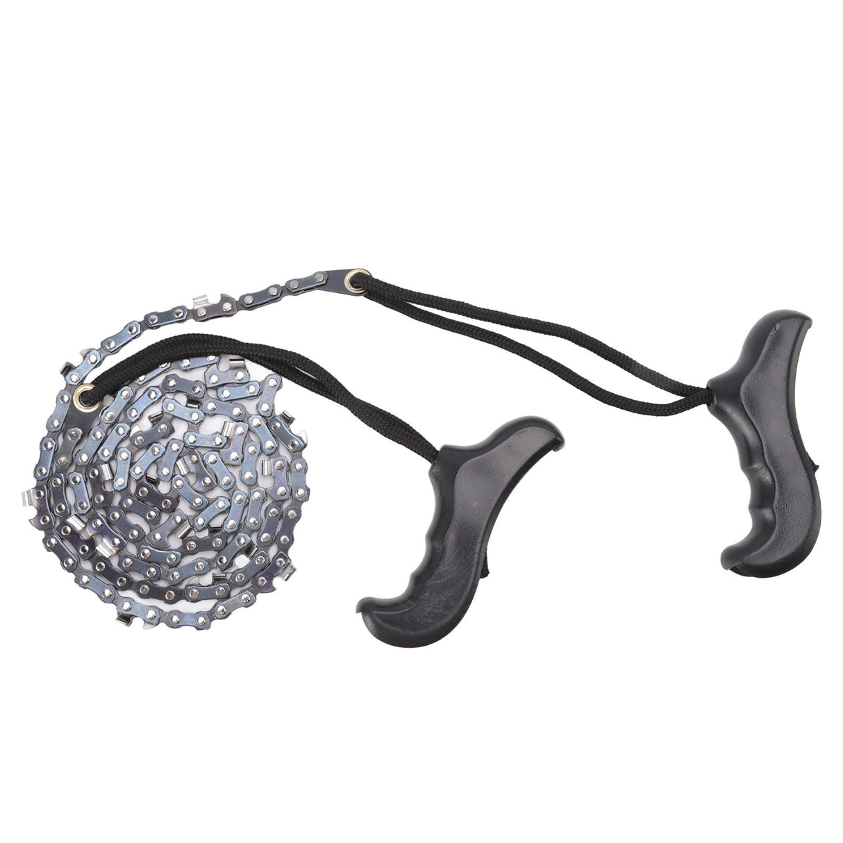 48in Hand Chain Saw Pocket Folding Survival Chain Saw Camping Logging Garden Pruning Tools 64 Links 21 Cutter