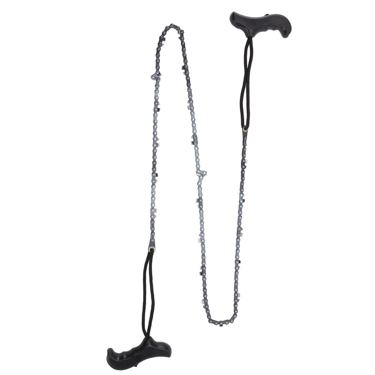 48in Hand Chain Saw Pocket Folding Survival Chain Saw Camping Logging Garden Pruning Tools 64 Links 21 Cutter