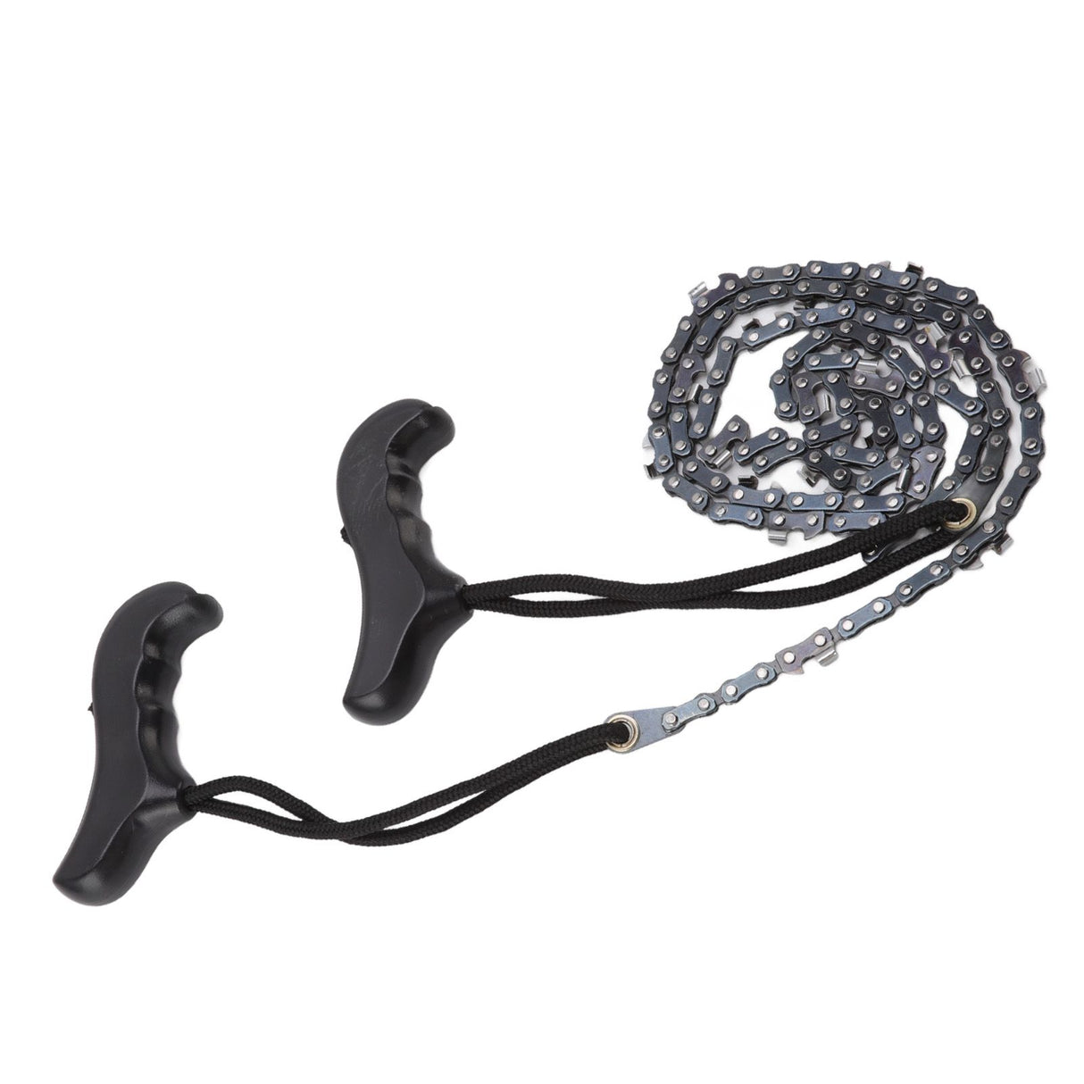 48in Hand Chain Saw Pocket Folding Survival Chain Saw Camping Logging Garden Pruning Tools 64 Links 21 Cutter
