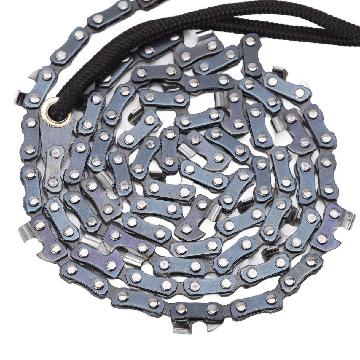 48in Hand Chain Saw Pocket Folding Survival Chain Saw Camping Logging Garden Pruning Tools 64 Links 21 Cutter