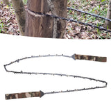 Hand Chain Saw 48in Foldable Portable Outdoor Pocket Chain Saw with Storage Bag for Gardening - Extra Image