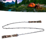 Hand Chain Saw 48in Foldable Portable Outdoor Pocket Chain Saw with Storage Bag for Gardening