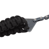 64 Links 31 Cutter 3/8 48 Inch High Reach Tree Limb Hand Rope Chain Saw with Black Paracord