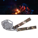 Portable Pocket Chainsaw 36 Inch Thin Teeth Hand Pulled Saw Manual Pruning Chainsaw for Outdoor Survival Camping