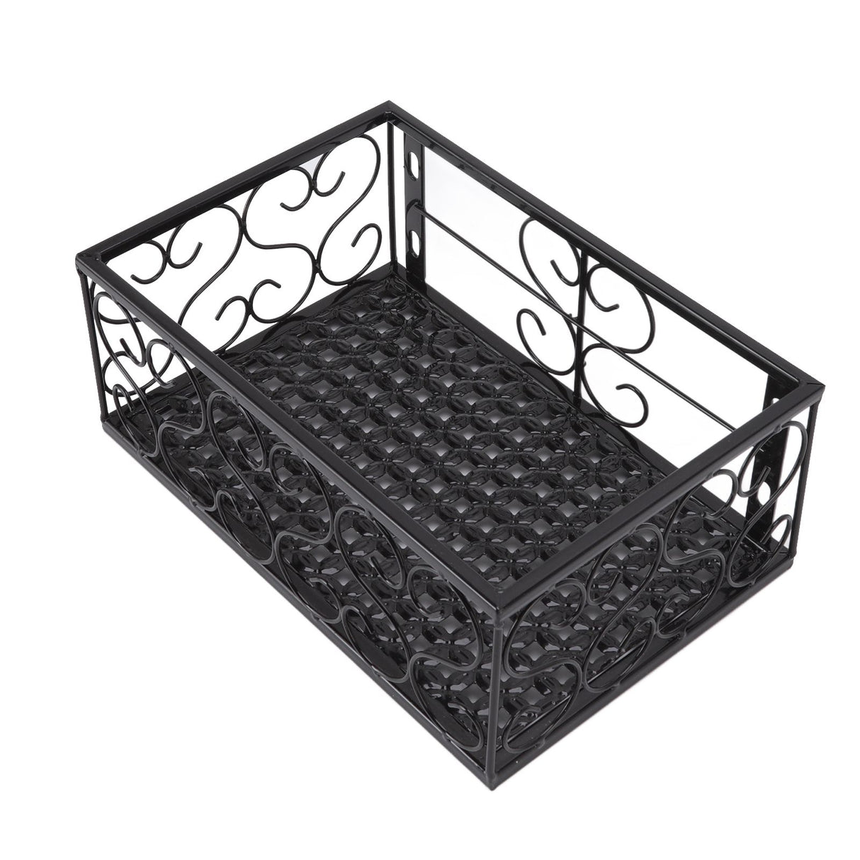 Balcony Flower Pot Stand Thickened Iron Decorative Patio Railing Shelf With Retainers for Windowsill Applicable to 6.5cm/2.6in Railing