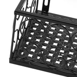 Balcony Flower Rack Hanging Flower Pot Hanger Hanging Wrought Iron Fence Indoor Windowsill Succulent Shelf Suitable for 6.5cm Railings