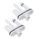 2Pcs Plastic Carburetor Main Jets Set Portable Simple Installation Remove Mower Accessories
