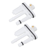2Pcs Plastic Carburetor Main Jets Set Portable Simple Installation Remove Mower Accessories