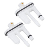 2Pcs Plastic Carburetor Main Jets Set Portable Simple Installation Remove Mower Accessories - Side View