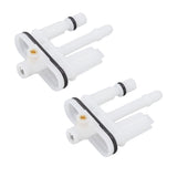 2Pcs Plastic Carburetor Main Jets Set Portable Simple Installation Remove Mower Accessories - Top-Down View