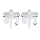 2Pcs Plastic Carburetor Main Jets Set Portable Simple Installation Remove Mower Accessories
