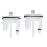 2Pcs Plastic Carburetor Main Jets Set Portable Simple Installation Remove Mower Accessories - Low Angle