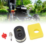 Air Filter Spark Plug Set Sturdy Well Fitted Mower Oil Filter Kit for Troy Bilt 593260 798452 - Extra Image
