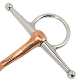 Horse Full Cheek Snaffle Stainless Steel Ring Snaffle Bit for Outdoor Horse Accessories 125mm - Extra Image