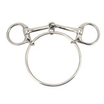 125mm Stainless Steel Horse Mouth Bit 5 Inch Horse Bits Outdoor Training Loose Ring